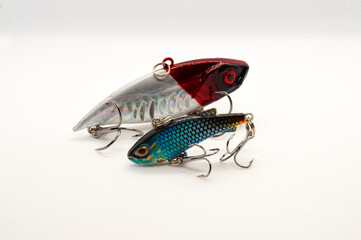 fishing bait isolated on white