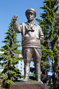 Monument to Basil Margelov - commander of airborne troops