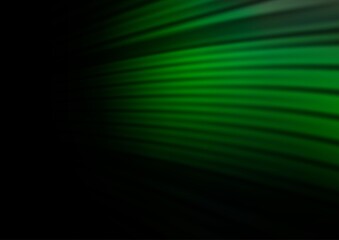 Dark Green vector blur pattern.