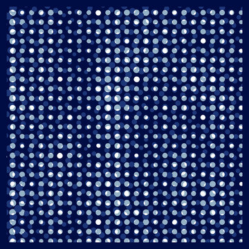  navy blue Dots texture background - abstract halftone stock vector template