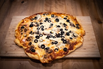 Pizza maison - Tomate, fromage