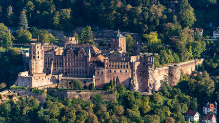 heidelberg historic castle, germany