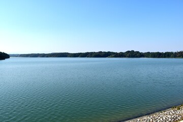 10月秋晴れ 多摩湖湖畔