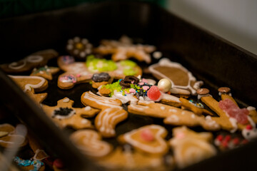Baking of the Christmas cookies