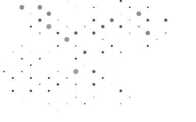 Light Silver, Gray vector layout with circle shapes.