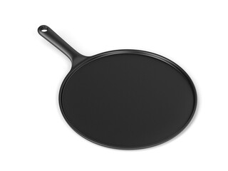 Pan for pancakes isolated on white background