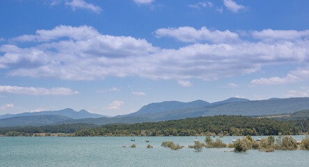 Fototapeta na wymiar Lac de Montbel, Ariège