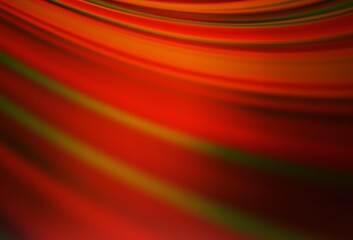 Dark Orange vector colorful abstract background.