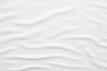 Blank white crumpled and creased paper poster texture background