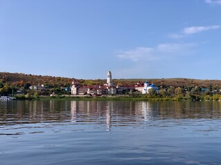 view of the town