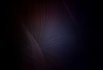 Dark Gray vector colorful blur backdrop.