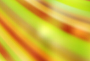 Dark Yellow vector abstract blurred layout.