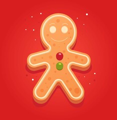 gingerbread man christmas cookies