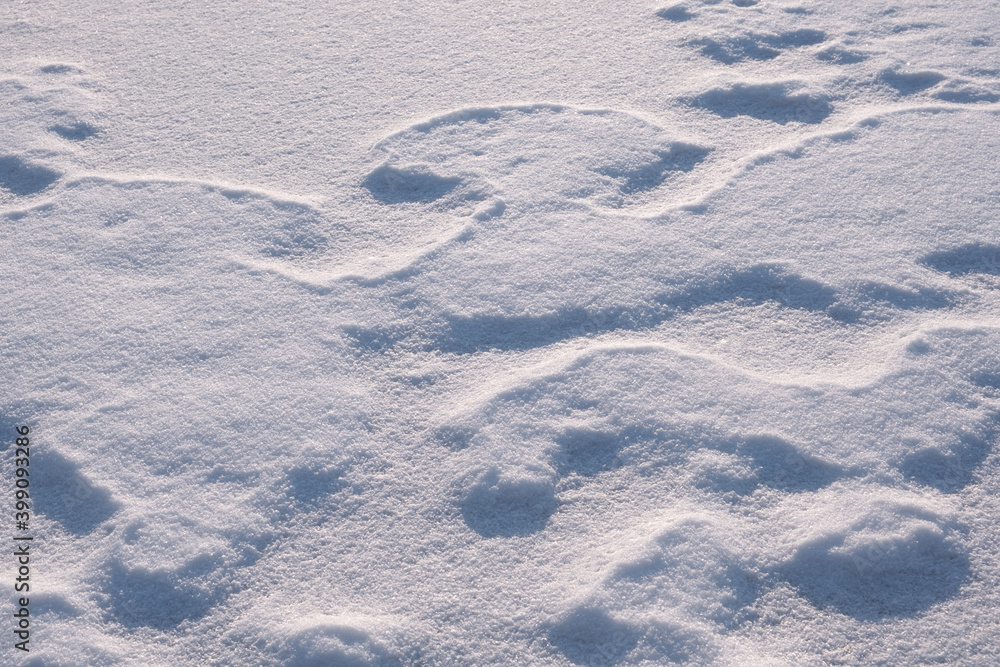 Poster white fine ice and snow surface texture background texture, winter background