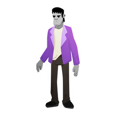 Halloween Zombie Illustration