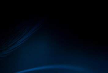 Fototapeta premium Dark BLUE vector background with bent lines. Glitter abstract illustration with wry lines. A completely new design for your business.