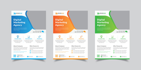 Business Corporate Flyer Design Template