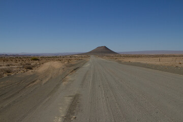 Straße in Namibia