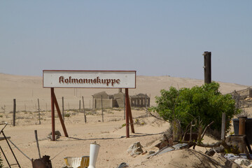 Fototapeta na wymiar Kolmannskuppe, verlassene Stadt in Namibia