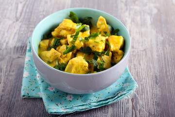 Chicken coconut curry