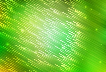 Light Green, Yellow vector layout with flat lines.