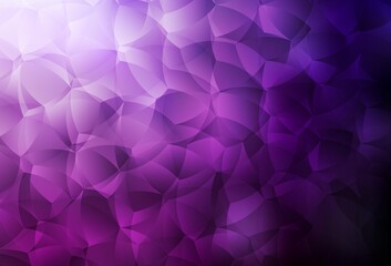 Fototapeta premium Dark Pink vector texture with abstract forms.