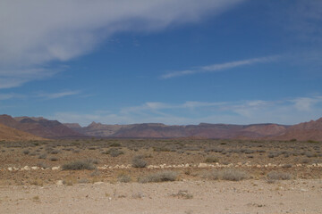 Landschaft auf dem Weg nach Lüderitz