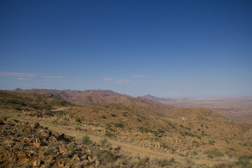 Landschaft in Namibia im Südwesten