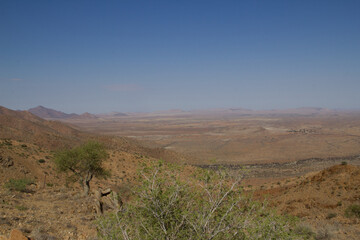 Landschaft in Namibia im Südwesten