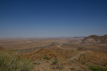 Landschaft in Namibia im Südwesten