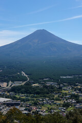 富士山パノラマパークからの富士山