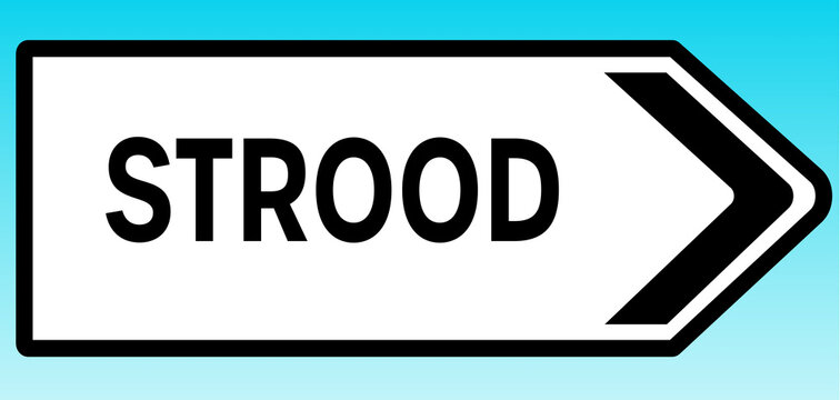 Strood Road sign