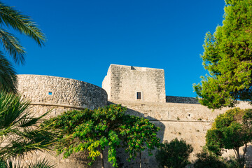 Swabian Castle in Manfredonia, Italy