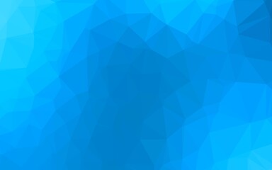Obraz premium Light BLUE vector abstract polygonal layout.