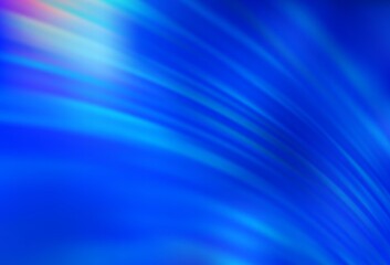 Obraz premium Light BLUE vector abstract bright pattern.