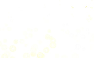 Light Yellow vector backdrop with dots.
