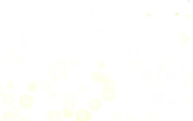 Light Yellow vector backdrop with dots.