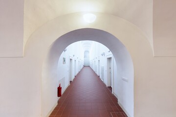 Interior of Broumov Monastery