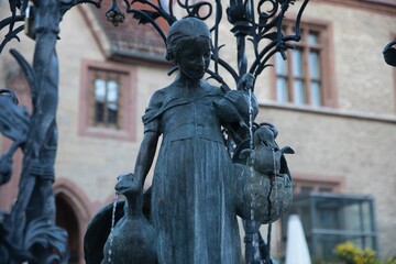 Gänseliesel Goose Girl Fountain Göttingen Germany