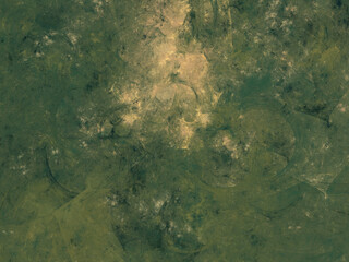 brown abstract fractal background 3d rendering illustration