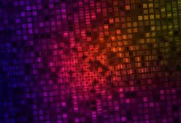 Dark Green, Red vector template with rhombus.