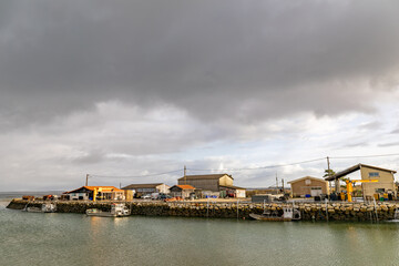 Larros Harbor in Arcachon Bay - Gujan-Mestras, Aquitaine, France