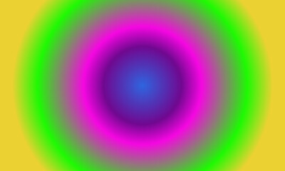 Hintergrund in radialen Neonfarben, kreisförmig