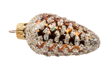 Christmas isolated on white background with clipping path