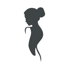 Silhouette of a girl