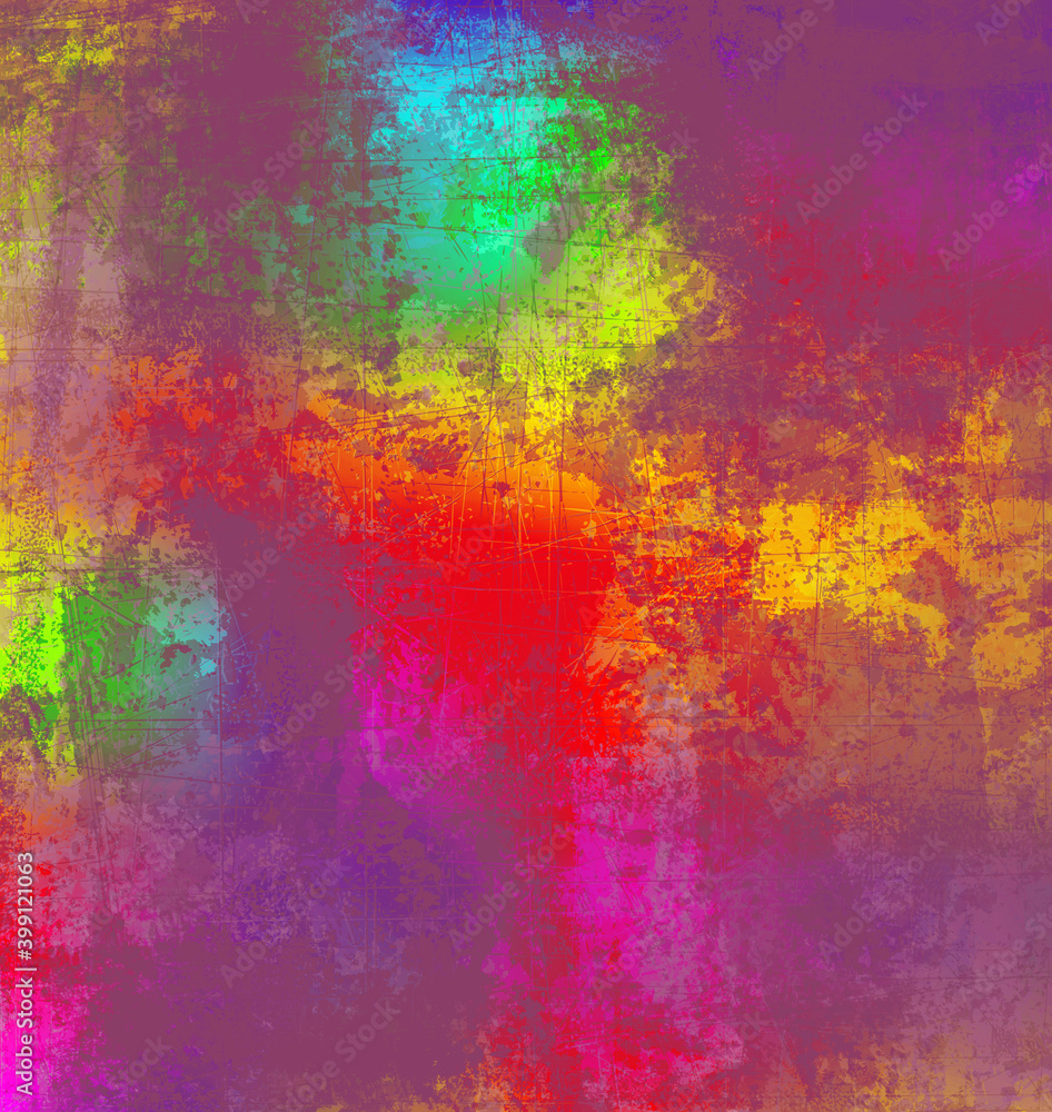 Poster grunge style artistic concept abstract background.