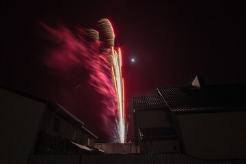 Feuerwerk zum Jahreswechsel 
