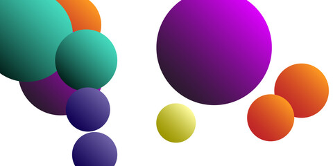 Ball shape gradients. 