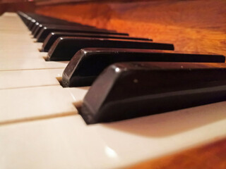 piano keys at the angke close