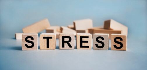 The inscription change on wooden cubes isolated on a light background, the concept of business and finance.